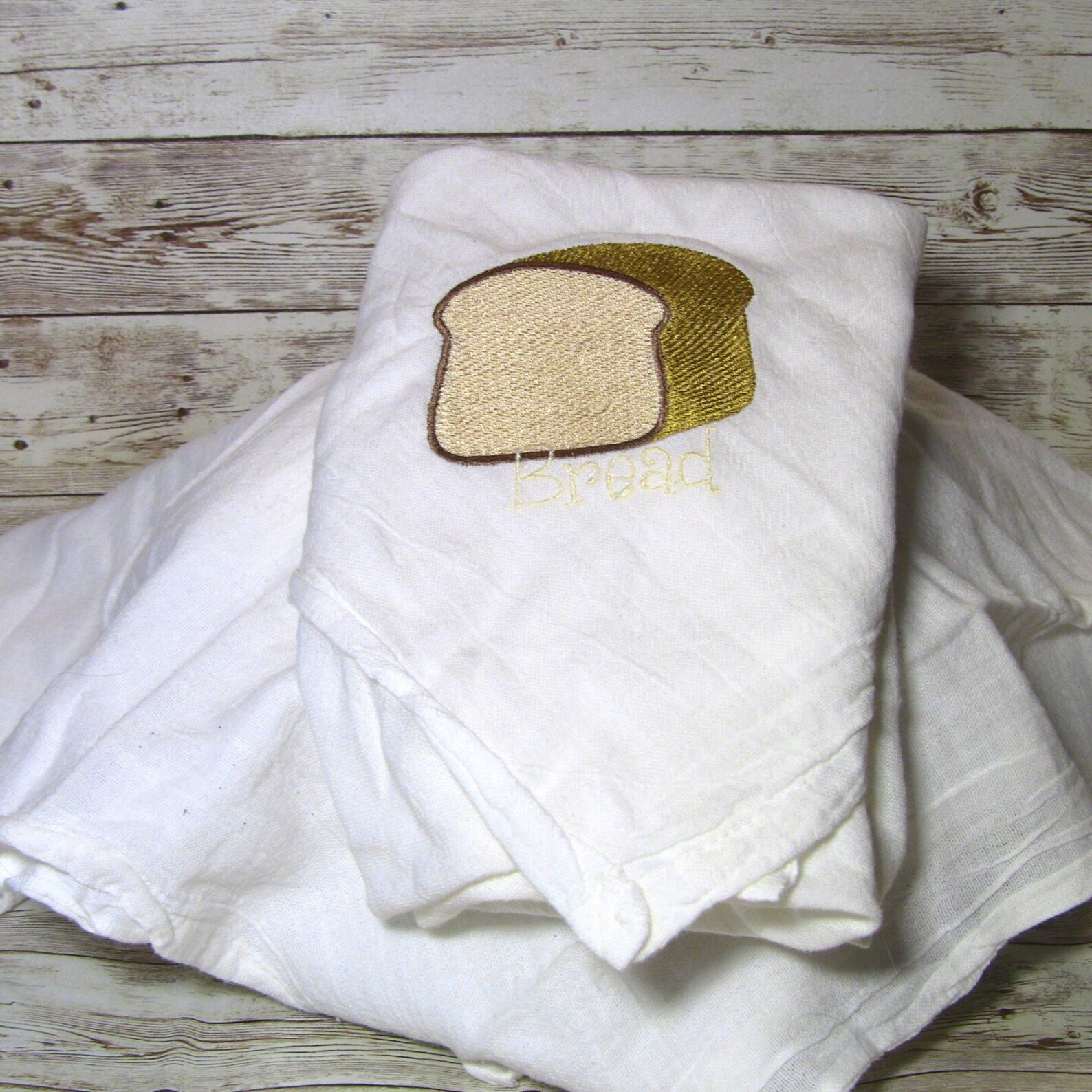 Bread Towels Tea towels flour sack towels bread basket Etsy
