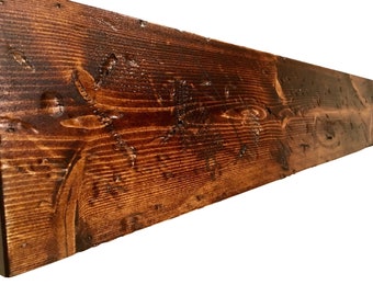 Rustic Fireplace Faux Barn Wood Mantel Beam Floating - Etsy