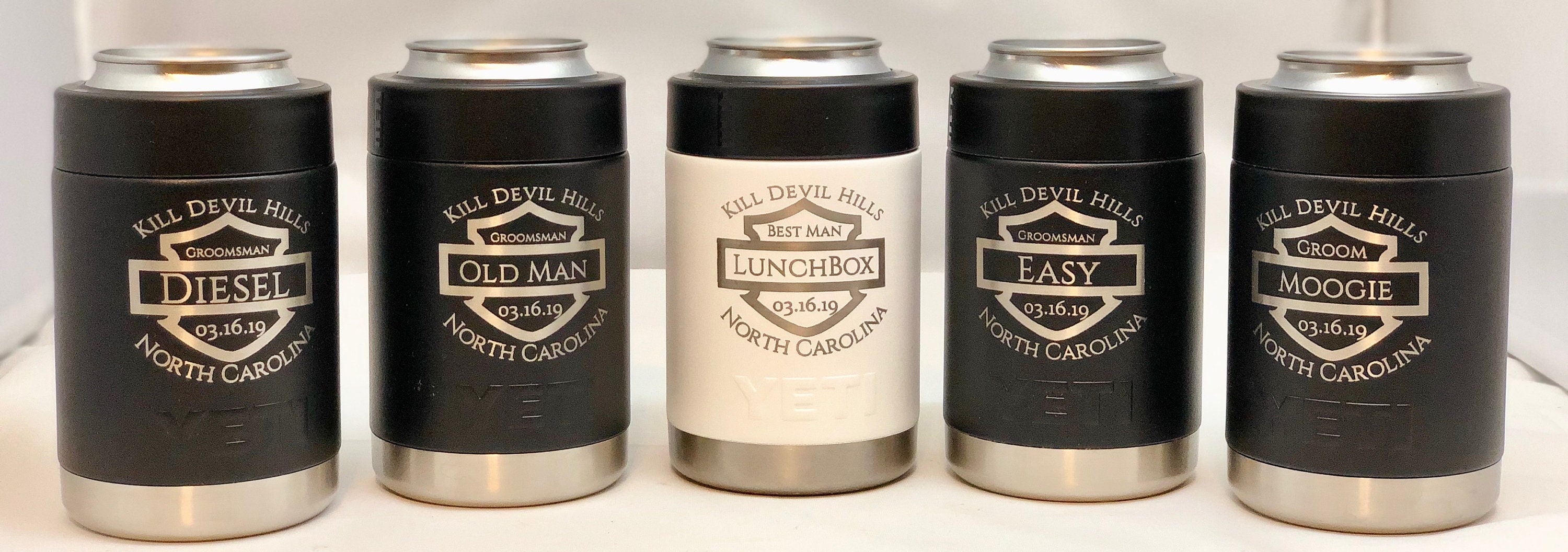 yeti colster engraved