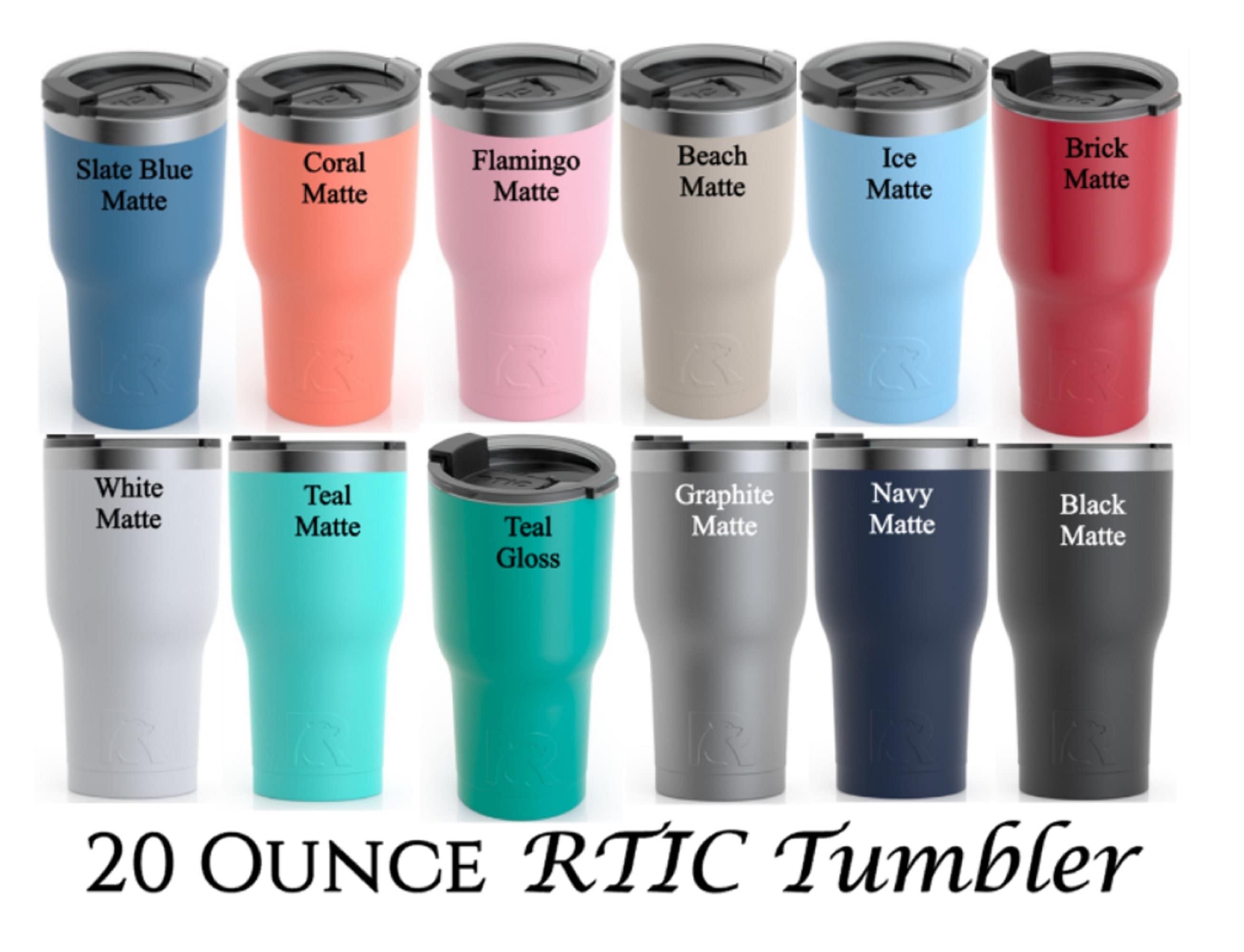 rtic 20oz tumbler