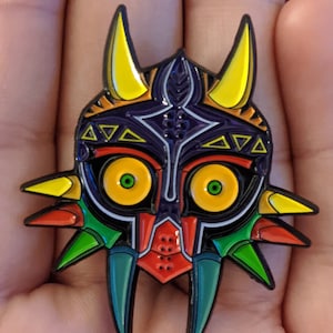 MF DOOM x Majora&#39;s Mask Enamel Pin