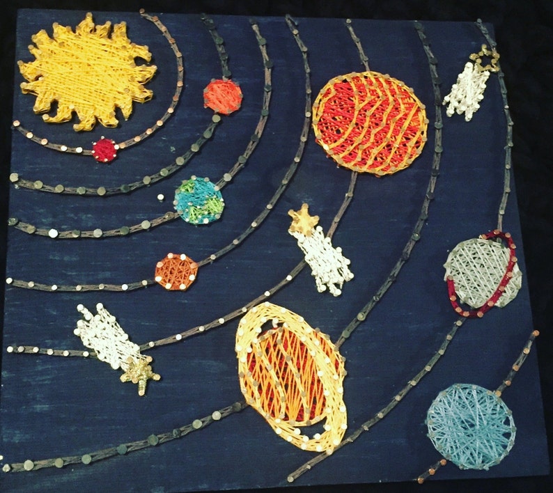 Solar System Etsy