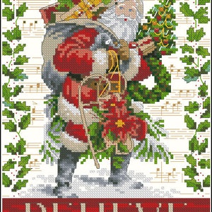 Believe in Santa Cross stitch pattern PDF digital pattern