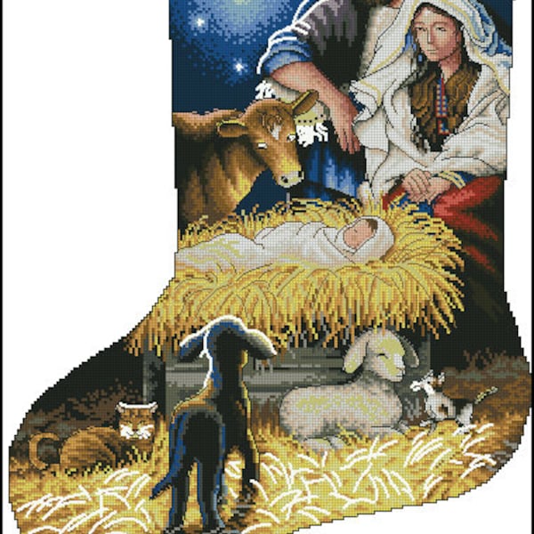 christmas-stocking-cross-stitch-patterns-etsy