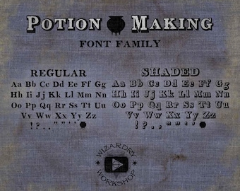 Potion Making Font Family