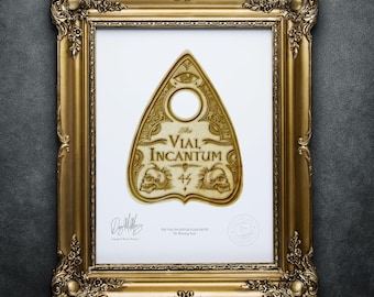 Vial Incantum Planchette Concept Art Print