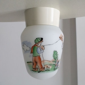 Vintage kids ceiling lamp