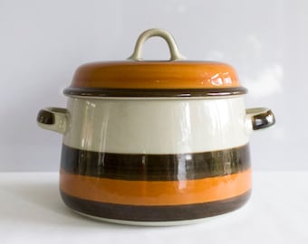 Vintage Rörstrand Annika Casserole, Marianne Westman, Lidded Bowl, Svezia, Scandinavo, Retrò, anni '70