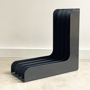 Space Age Discofoon - 70s vinyl record stand, LP rack, vintage plastic design