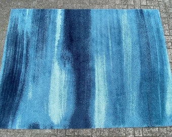 Groot Blauw uitstekend Tapijt van het Leeftijd van de Ruimte/Tapijt