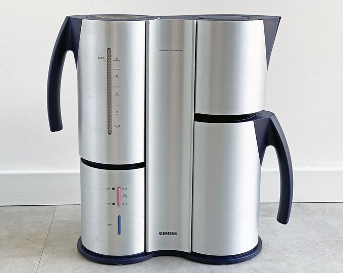 Modern Siemens Porsche Design Coffeemaker & Kettle KA7 Etsy