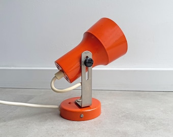Lampe spot vintage orange - 1970