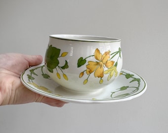 A Gorgeous Villeroy & Boch Old Geranium Serving Bowl/party Bowl