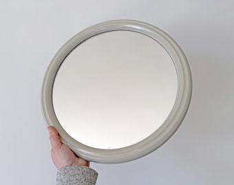 miroir ovale vintage * miroir mural en bois sculpté ruban * antique