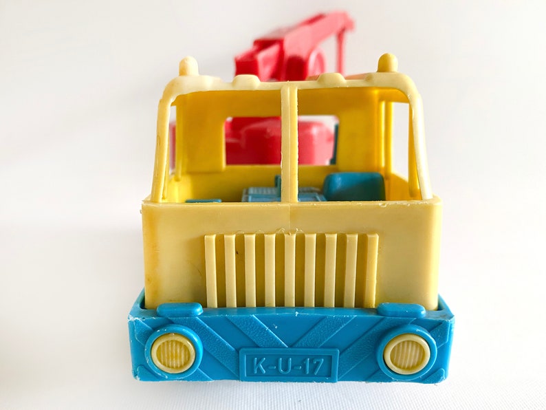 Vintage Kakuro W. Germany Crane Truck Antique German Toy Etsy