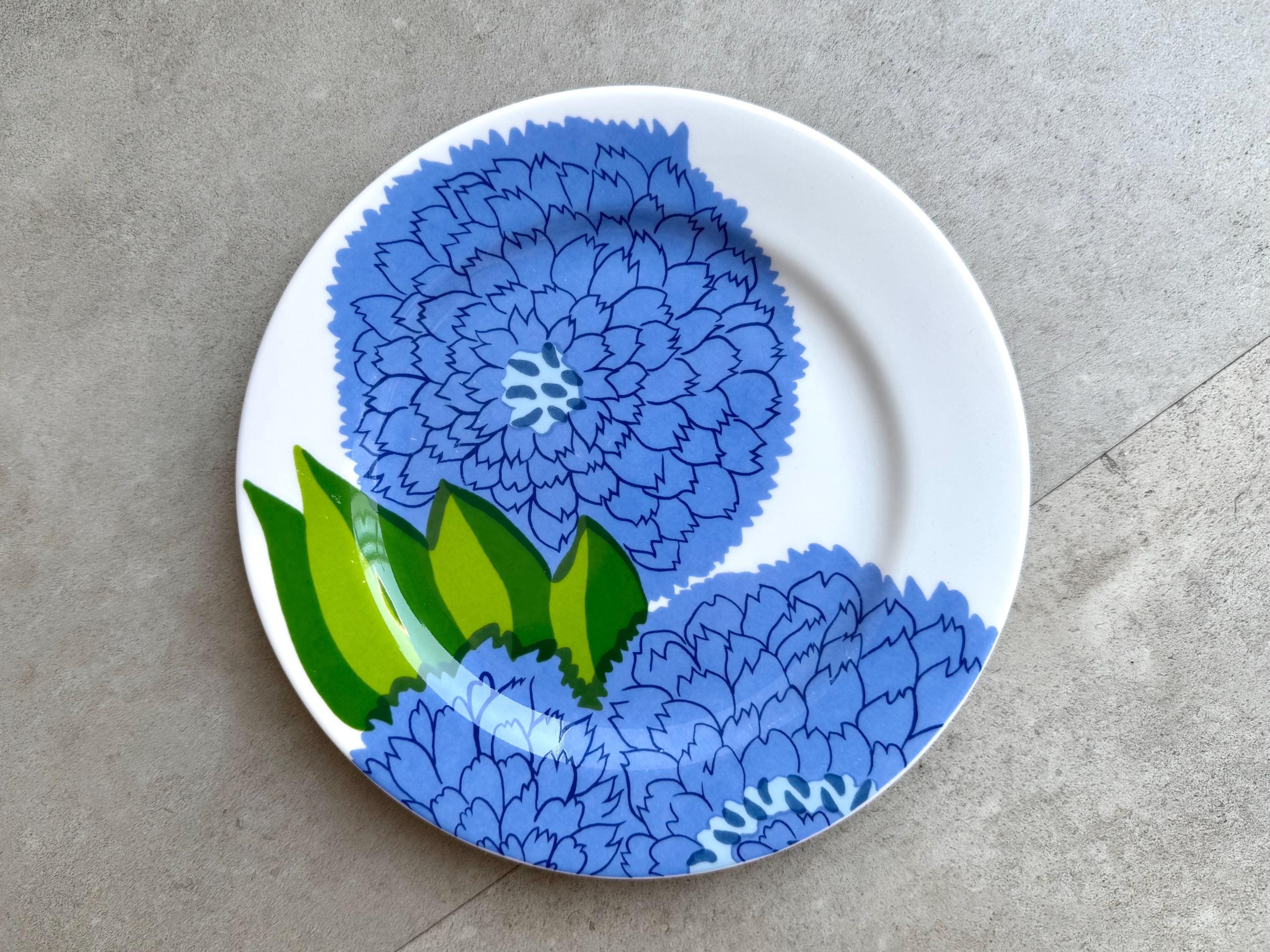 Vintage Iittala Marimekko Primavera Salad / Lunch Plate - Etsy