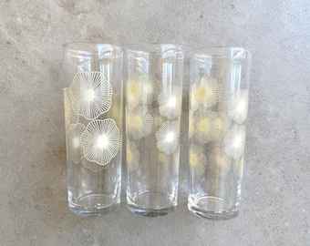 ヴィンテージロングドリンクグラス3個セット - Etsy 日本