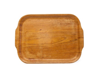 Scandinavian Mid Century Teak Tray by Svens Krona, made in Finland