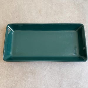 Piatto rettangolare da portata o da torta vintage Arabia Finland Kilta / Teema di Kaj Franck