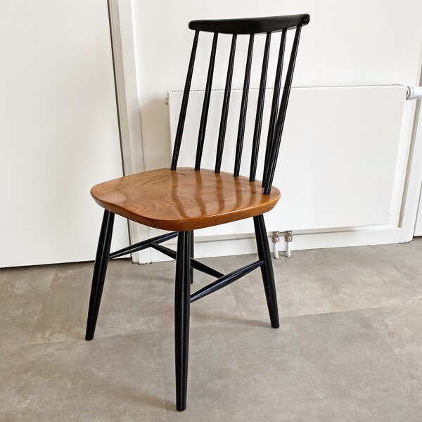 Black Spindle Dining Chair Etsy