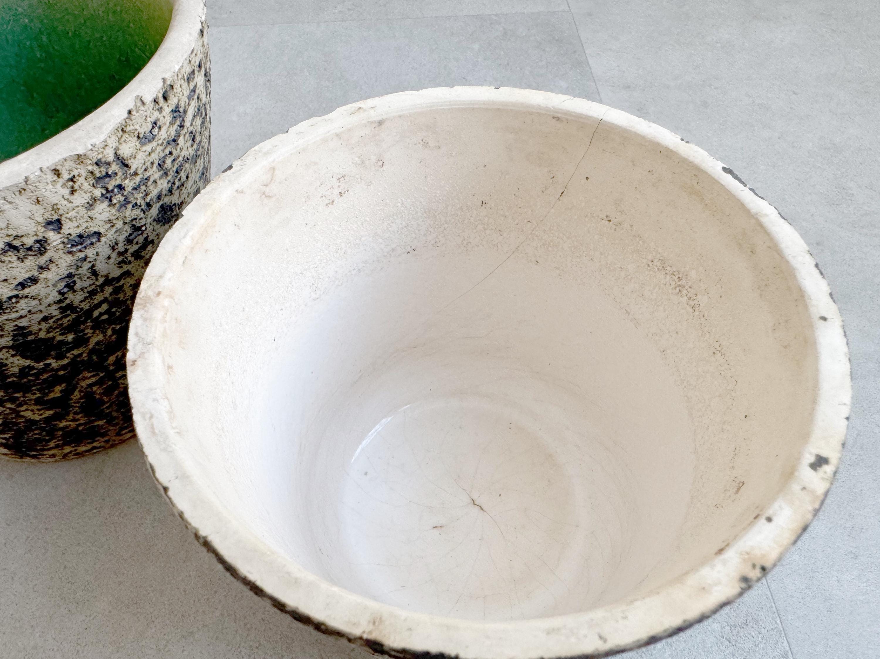 ヴィンテージ「白樺樹皮」セラミックプランター 2 個セット - Etsy 日本