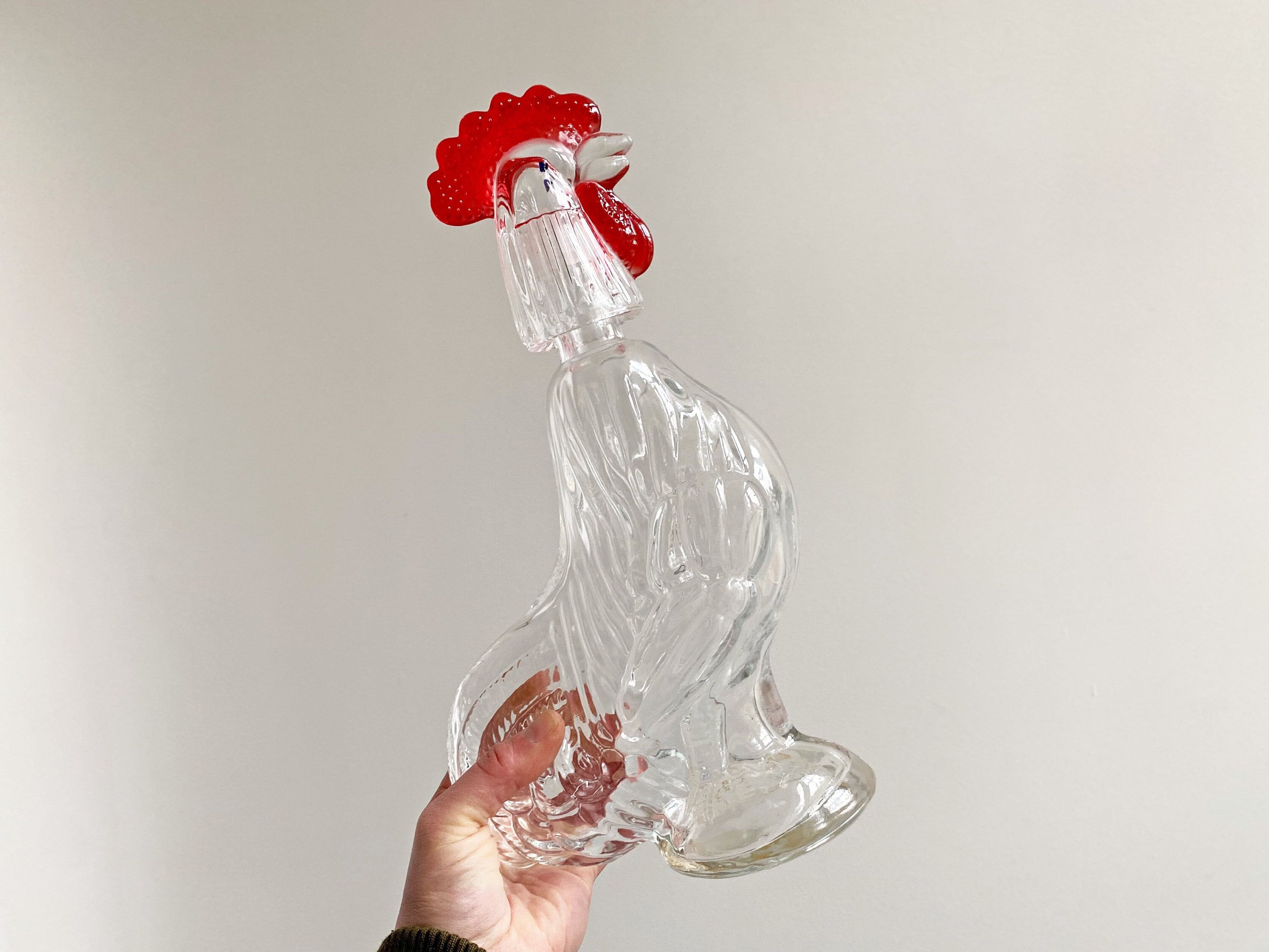 Cock - Chicken Decanter 500ml Whiskey and Wine Decanter Set with 2 Whiskey  Glasses - by The Wine Savant, Rooster Glass Decanter For Whiskey, Scotch,  Spirits, Wine Or Vodka For Whiskey Lovers 