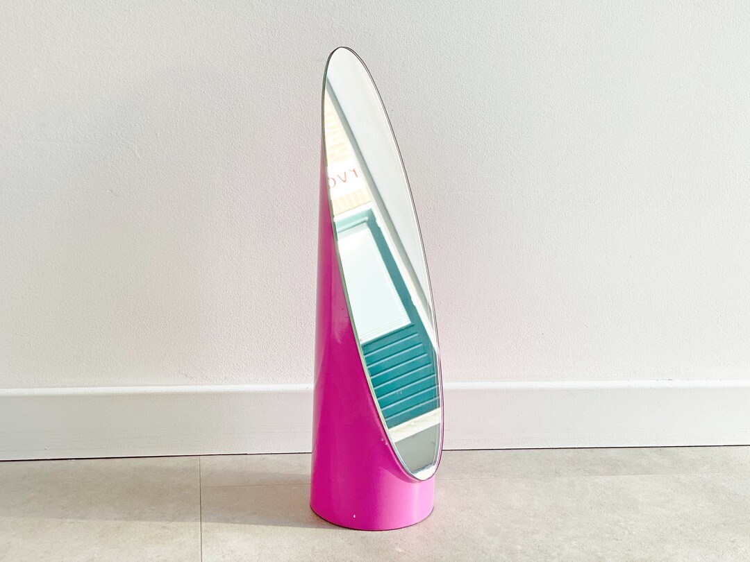 Vintage Space Age Lipstick Tabletop Mirror Vanity Mirror Etsy