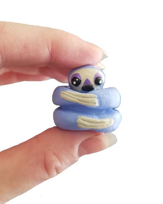 miniature sloth figurine