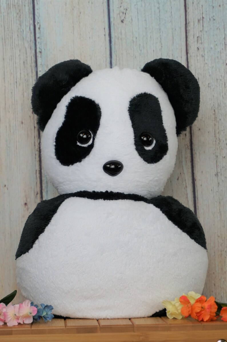 Weighted Stuffed Animal Panda Plushie Panda Stuffed Animal - Etsy