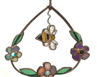 Bee and Flower Suncatcher