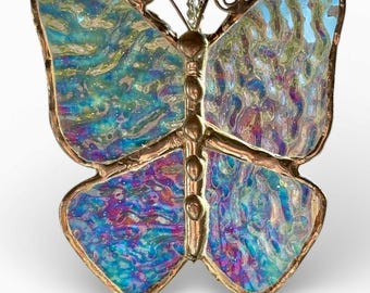 Iridescent Glass Butterfly
