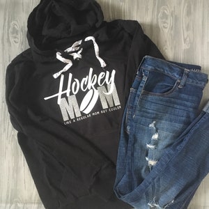 Port & Company Wave Hockey Lace Hoodie Medium