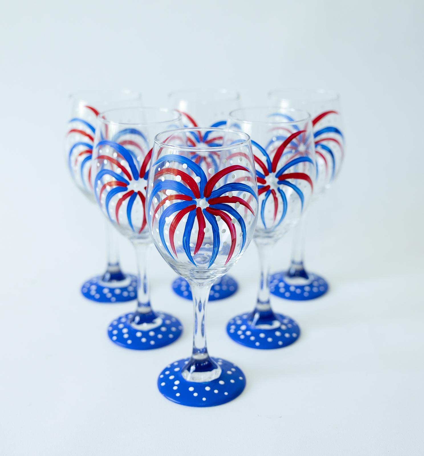 6 Oz Acrylic Wine Glasses - Etsy