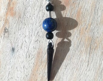 TIMELESS Blue LAPIS LAZULI boucle d’oreille suspendue