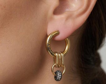 ORION CRYSTAL unisex mono-earring