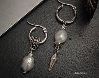 Packung PERLEN! 2 Boucles d’Oreilles Mono + 1 Sac