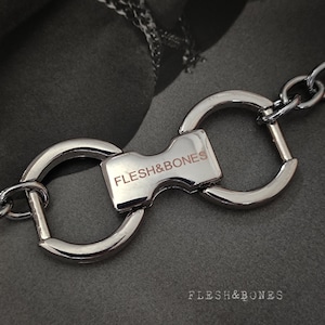 NEXUS chocker necklace, stainless steel, unisex, waterproof 画像 5