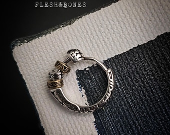 ORACLE - Orecchini di tendenza – Gioielli in acciaio inossidabile – Design unisex