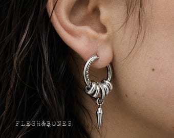 NEO-PUNK APEX – Punk Ohrringe – Alternativer Schmuck – Edgy Unisex Design