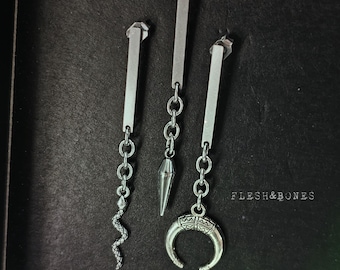 BOREALIS mono-earring, 3 variations !