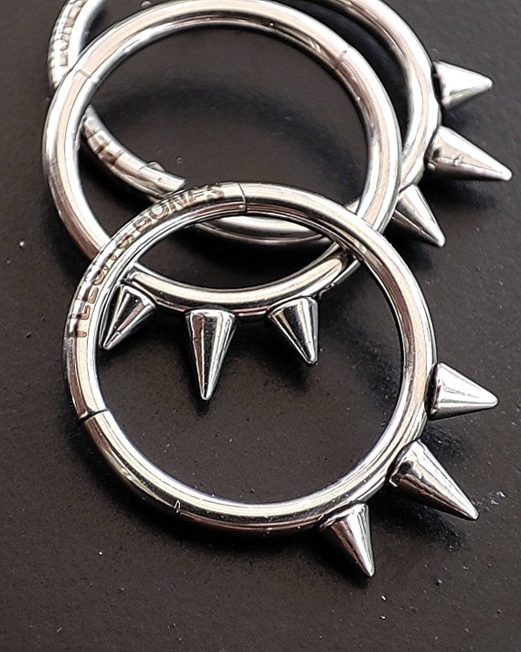 Spikes stainless shop steel ring
