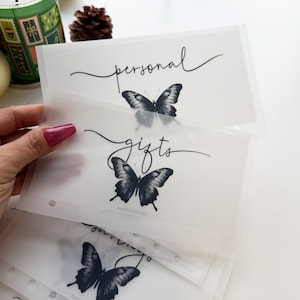 Custom Handmade Cash Envelopes Large Icon | Budgeting Essentials – A6 and A7 Sizes | Matte & Glossy