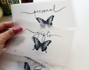 Custom Handmade Cash Envelopes Large Icon | Budgeting Essentials – A6 and A7 Sizes | Matte & Glossy