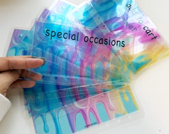 Drip Collection | Custom Handmade Cash Envelopes | Cash Stuffing Essentials – A6 and A7 Sizes