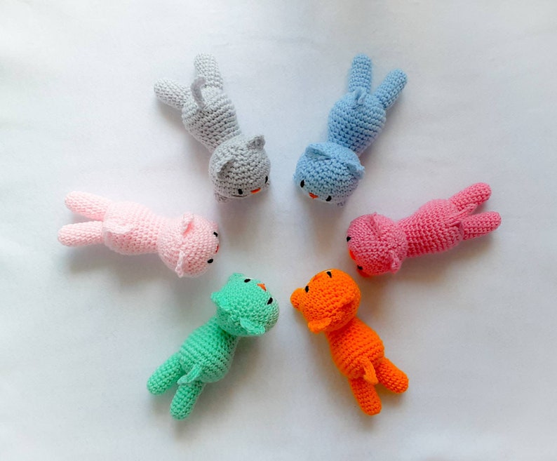 Crochet Animals. Cat Plush. Lazy kittens stuffed toys. Gift | Etsy