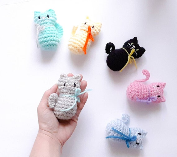 Gatos peluche pequeños sale