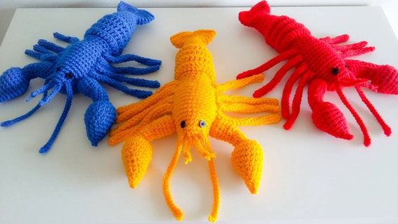 blue lobster stuffed animal