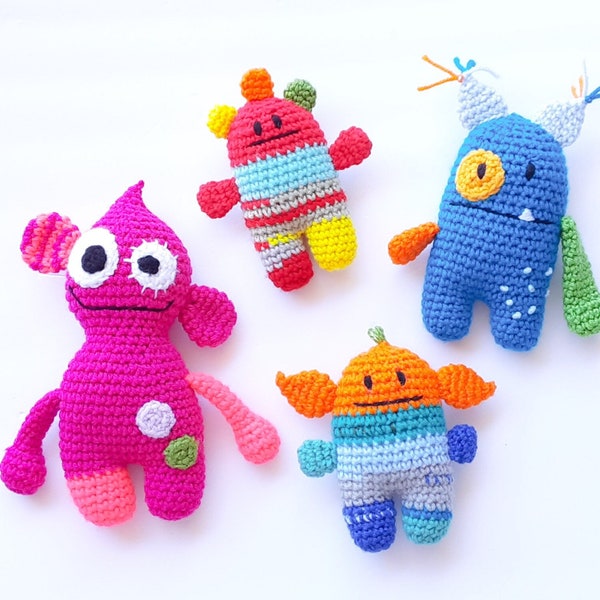 Monster Plush Toy, Gift for Kids, Soft and  Colorful, different options, ready to ship