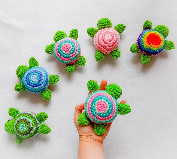 small turtle stuffed animal