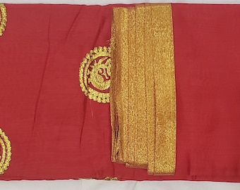 Surat Cotton Saree: Jari Border, Festive Wedding Sari